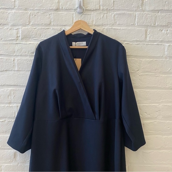 MM Lafleur || The Niko Dress - Sharkskin in Ink +1 NWT - Picture 3 of 9